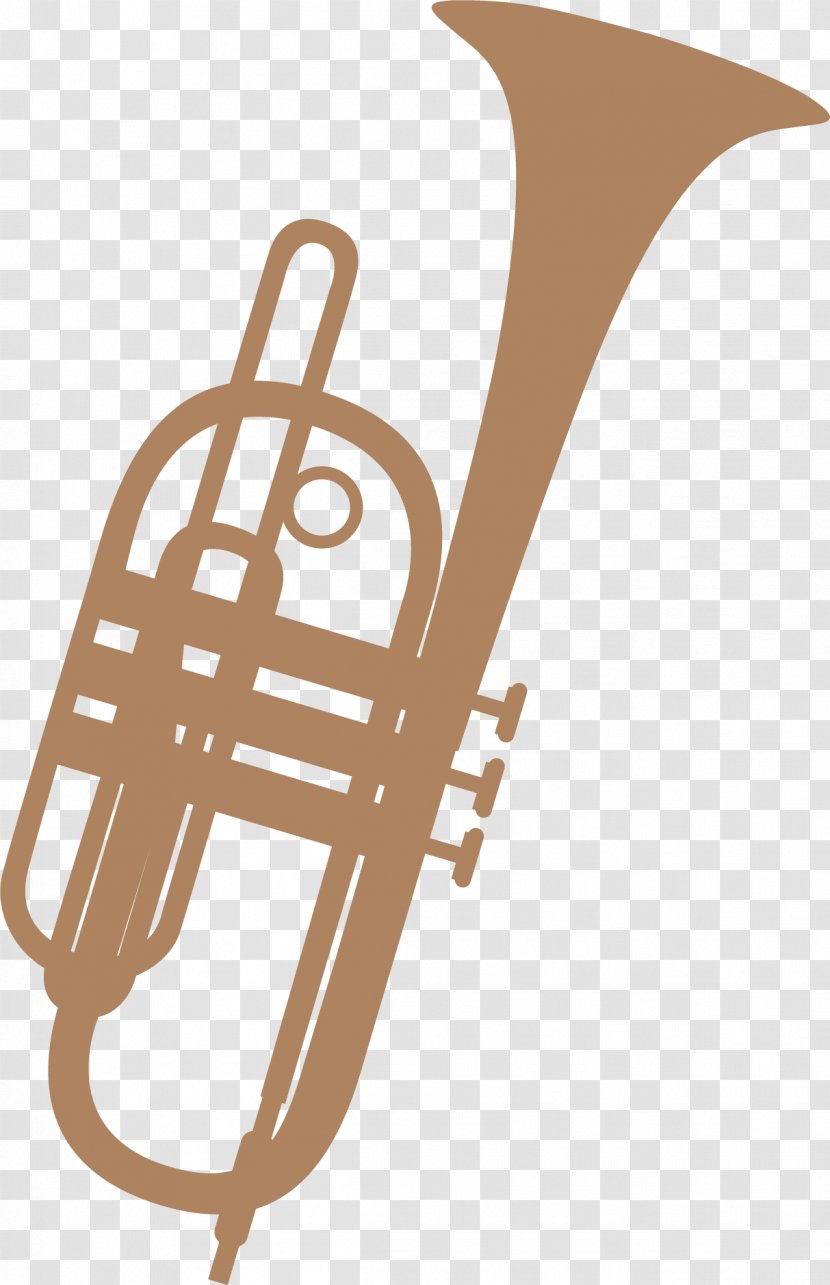 Saxophone Tenor Horn Orchestra - Heart - Vector Transparent PNG