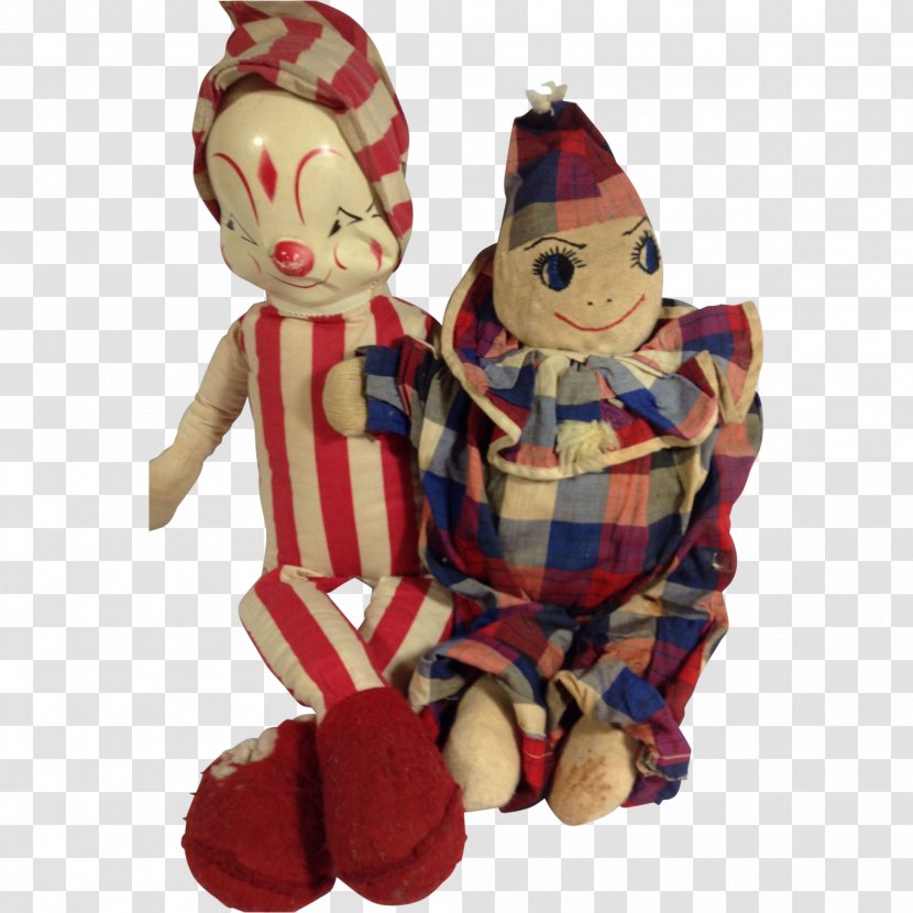 Stuffed Animals & Cuddly Toys Plush Doll Christmas Ornament - Toy - Sad Clown Transparent PNG