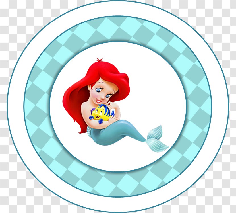 Ariel Mermaid The Walt Disney Company Baby Shower Princess - Party Transparent PNG