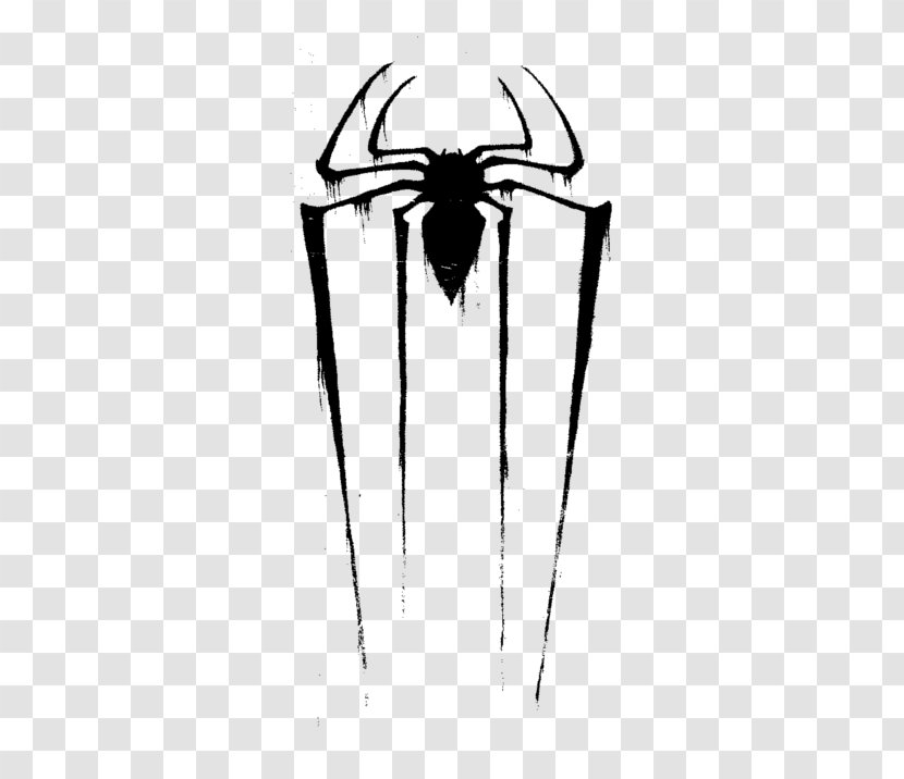 Spider-Man Logo Design - Drawing - Spiderman Transparent PNG