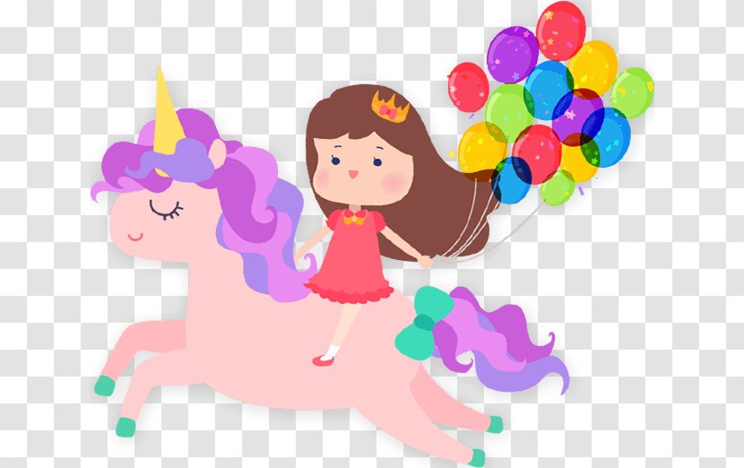 Unicorn Convite Party - Silhouette - Birthday Transparent PNG