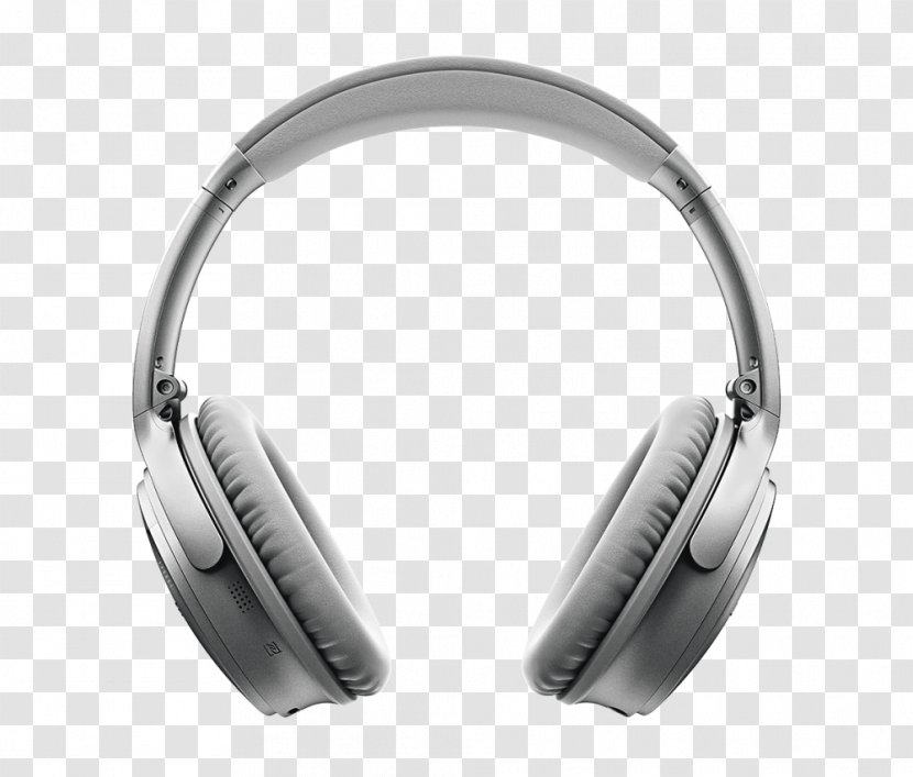 Bose QuietComfort 35 Noise-cancelling Headphones Active Noise Control Transparent PNG