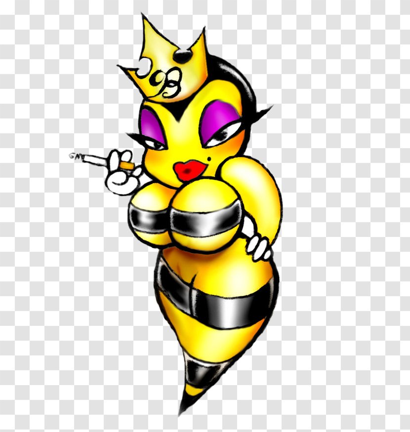 Queen Bee COMMON PLEAS (A Tale Of Whoa!) Tattoo Drawing Transparent PNG