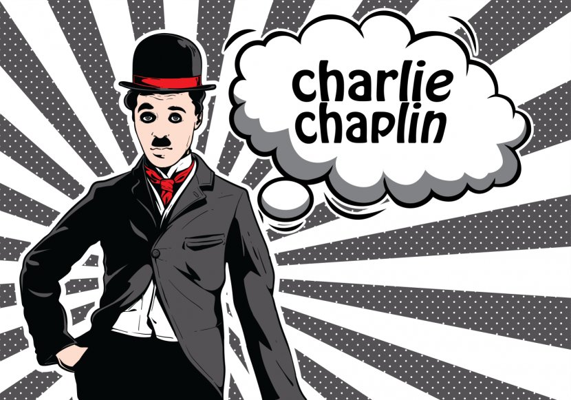 Comedian Actor Composer - Heart - Charlie Chaplin Transparent PNG