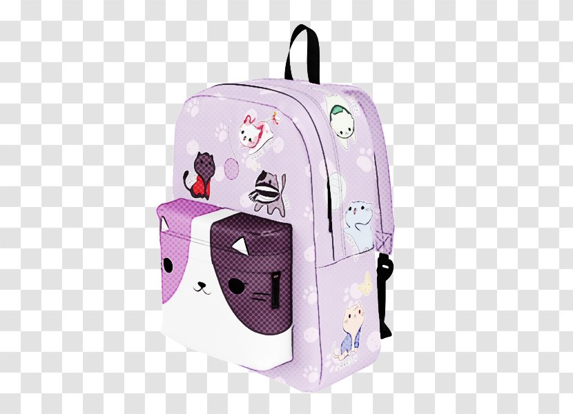 Pink Bag Backpack Purple Violet - Luggage And Bags - Hand Baggage Transparent PNG