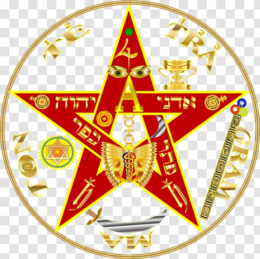 Symbol Pentagram Tetragrammaton Pentacle Esotericism - Magics Transparent PNG