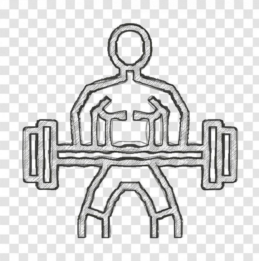 Dumbbell Icon Workout Icon Business Motivation Icon Transparent PNG