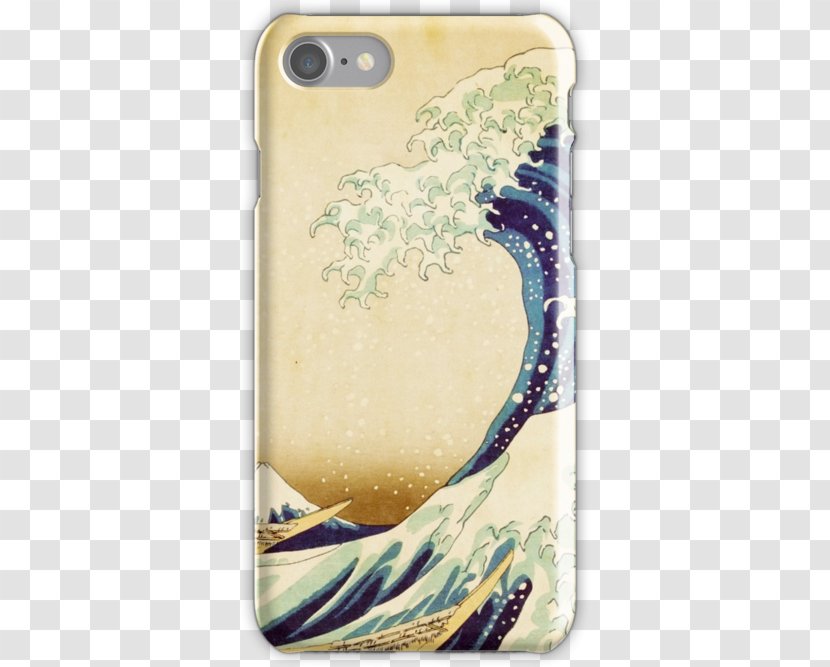 IPhone 7 Snap Case Tyrannosaurus Mobile Phone Accessories T-shirt - The Great Wave Off Kanagawa Transparent PNG