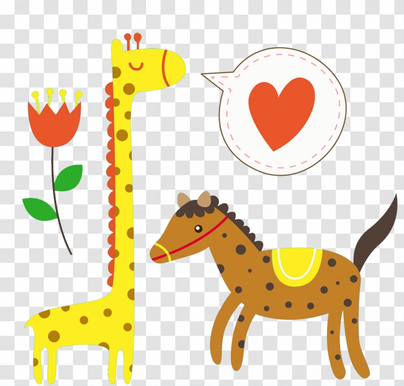 Spotted Saddle Horse American Paint Northern Giraffe Okapi Zebra - Mammal - Cartoon And Transparent PNG