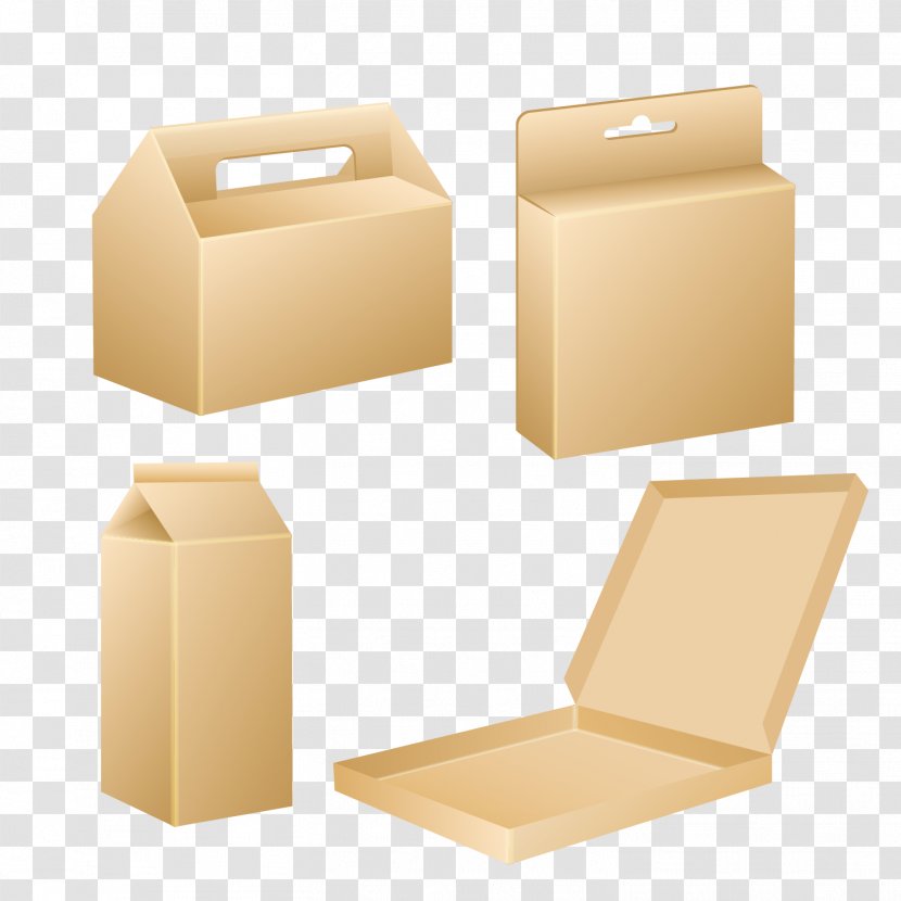 Box Packaging And Labeling Template - Gratis - Vector Gift Blank Transparent PNG