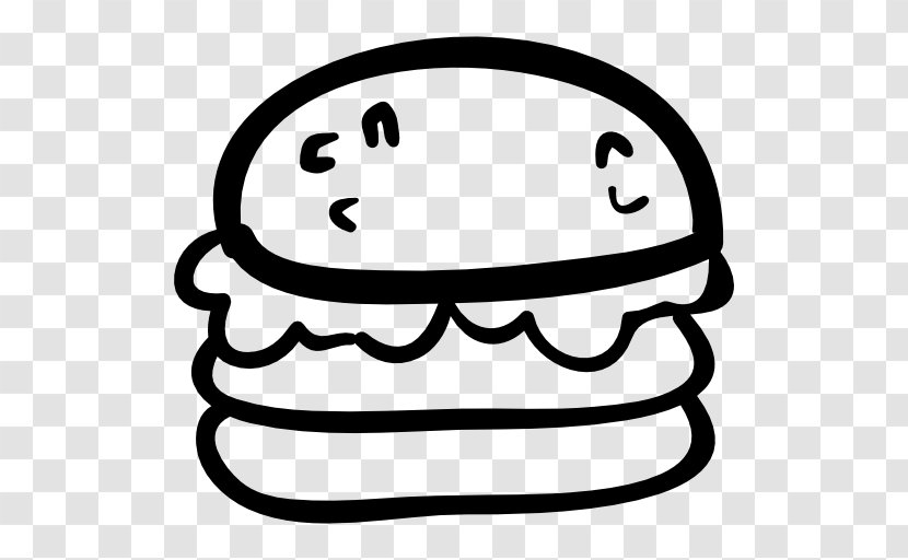 Hamburger Drawing Fast Food Cheeseburger - Drawn Vecor Transparent PNG