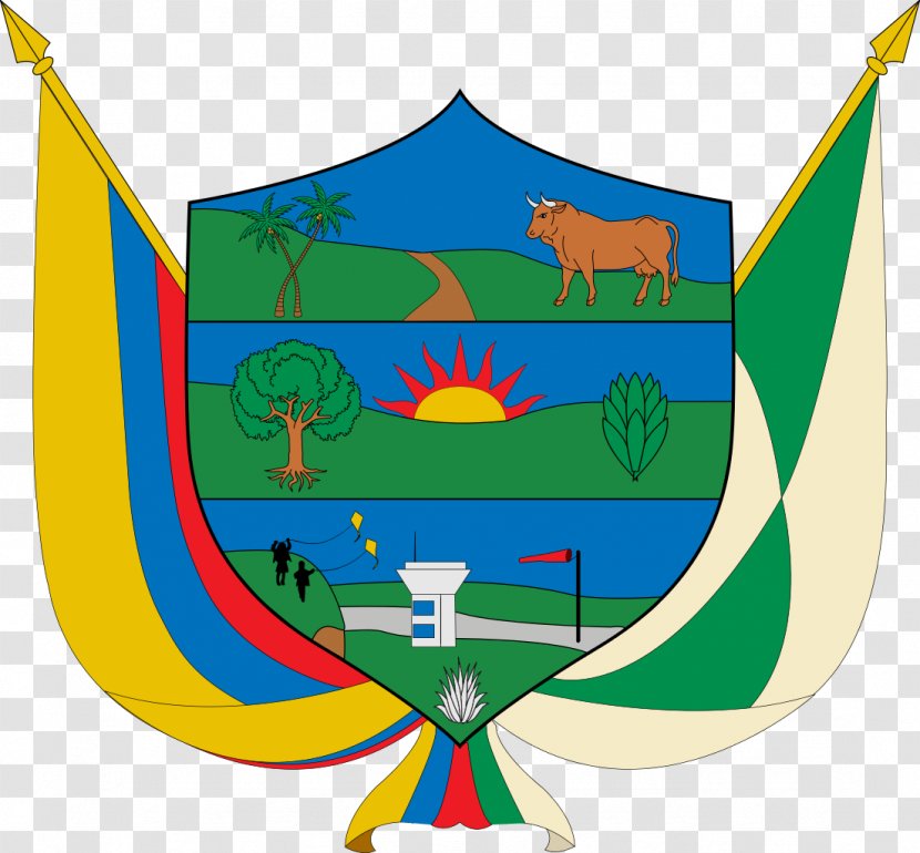 Alcaldia De Corozal Municipality Of Colombia Flag Symbol - Ornate Transparent PNG