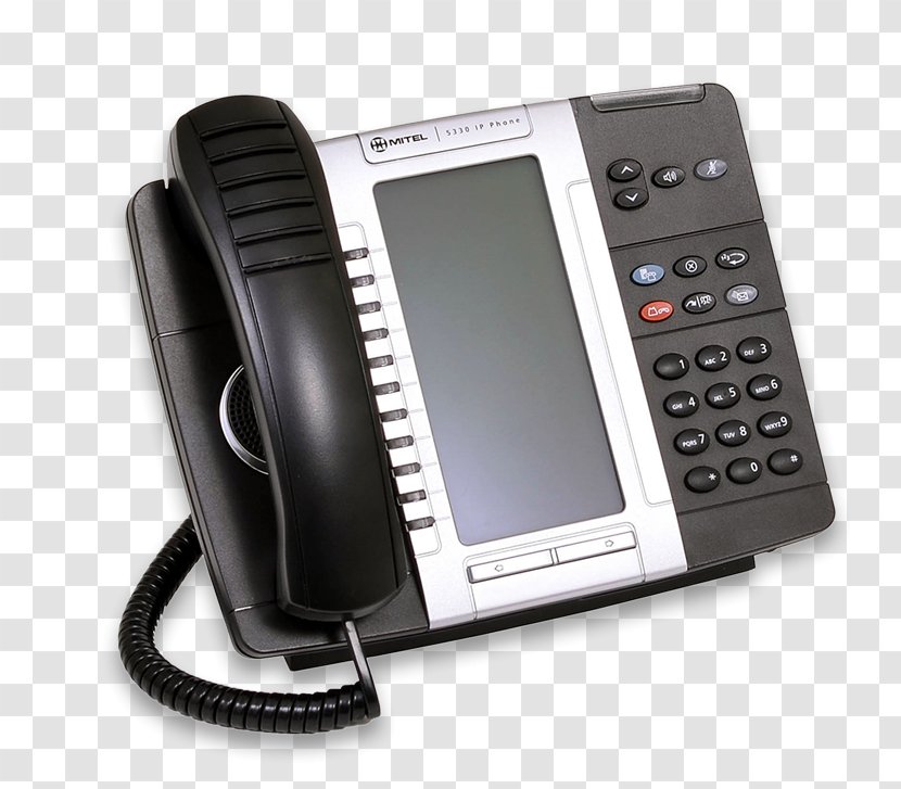 Telephone Mitel MiVoice 5330e VoIP Phone Mobile Phones - Cable Ericsson Transparent PNG