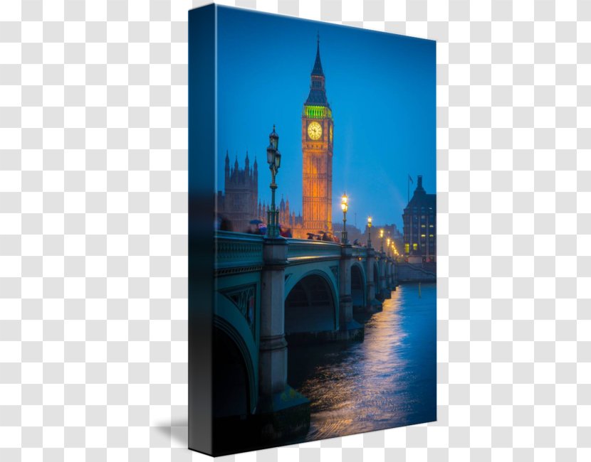 Westminster Canvas Print Printing Art - Spire - Bridge Transparent PNG