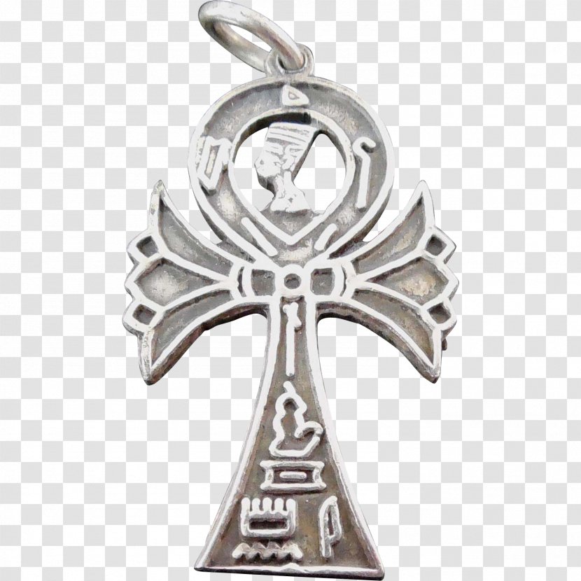 Charms & Pendants Jewellery Cross Symbol Silver - Necklace - Egyptian Gods Transparent PNG