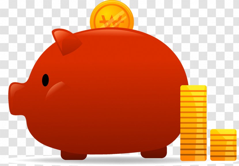 Piggy Bank Money Saving Coin - Finance Transparent PNG