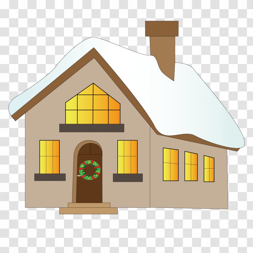 Winter Clip Art - Artworks - The Chalet In Transparent PNG