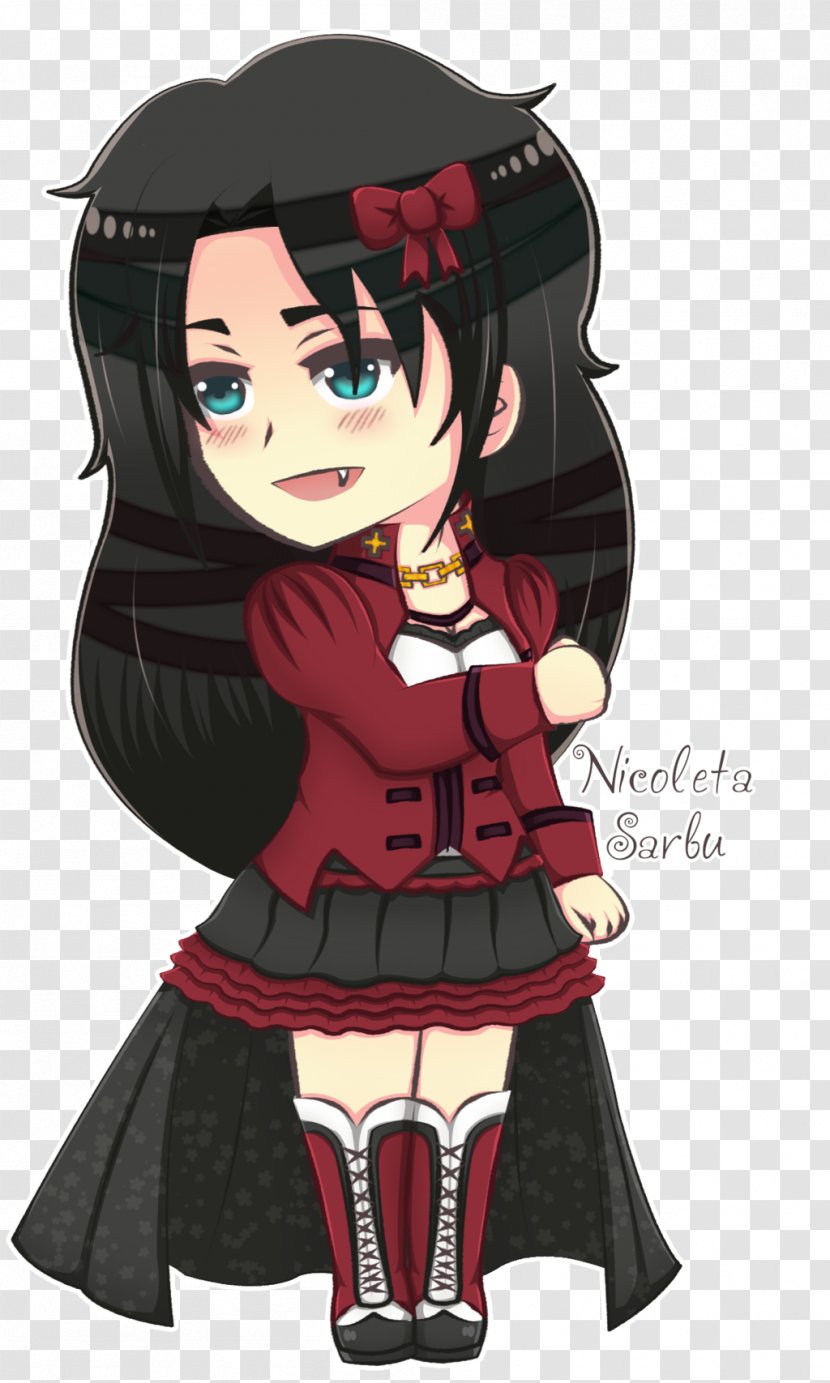 Television Show DeviantArt Illustration Black Hair - Flower - Hetalia Transparent PNG