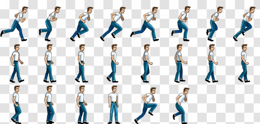 Sprite 2D Computer Graphics Video Games Character - People Transparent PNG