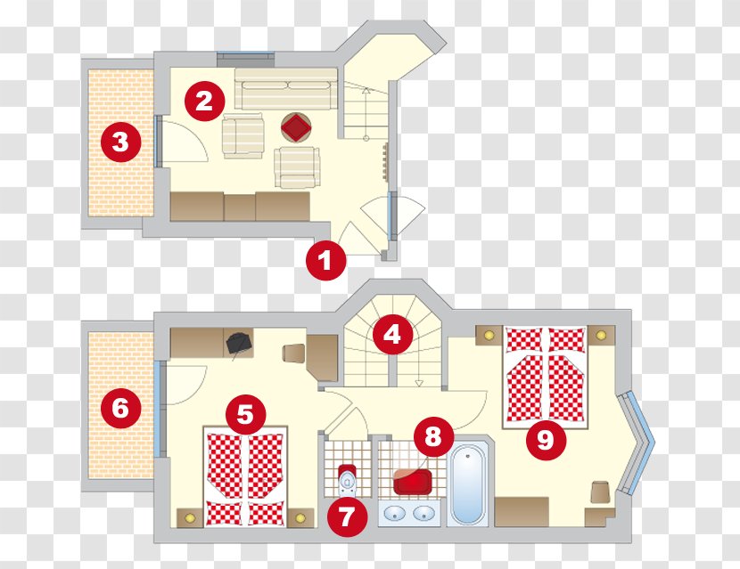 Floor Plan Line Pattern - Property Transparent PNG