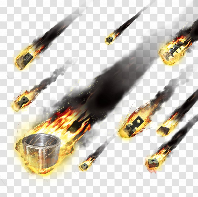 Flame Fire Download Bolide - Electronics - Meteor Transparent PNG