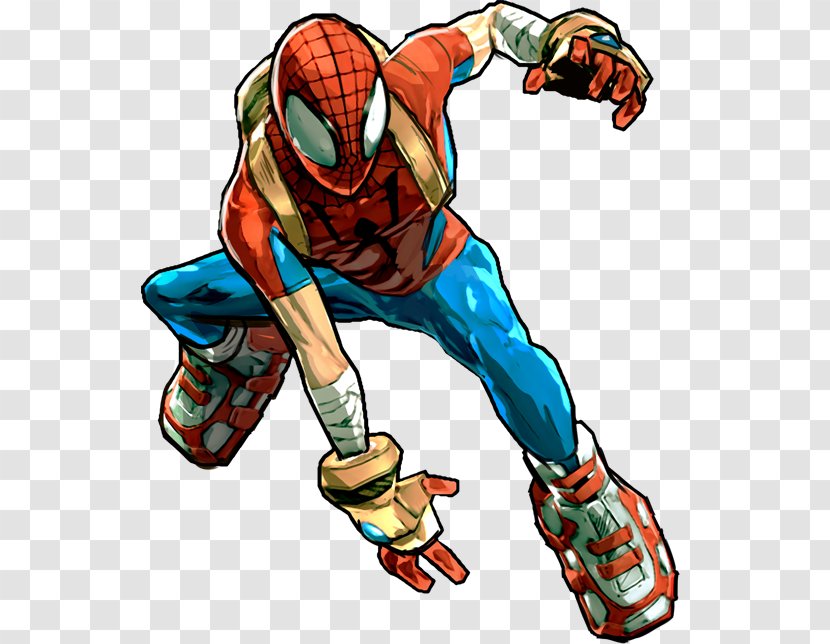 Spider-Man Unlimited Gwen Stacy Superhero Marvel Mangaverse - Fictional Character - City Drawn Transparent PNG