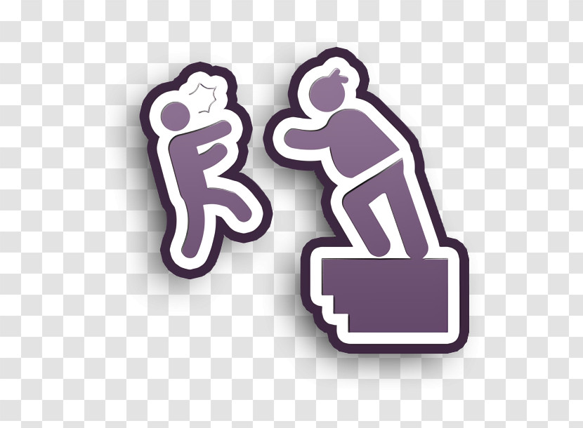 People Icon Man Pushing Child Icon Humans 2 Icon Transparent PNG