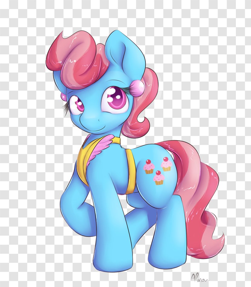 My Little Pony Mrs. Cup Cake Pinkie Pie Horse - Flower - Lavender 18 0 1 Transparent PNG