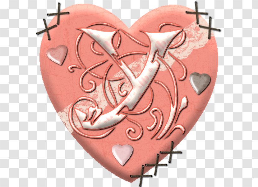 Valentine's Day Organism Heart Peach - Cartoon Transparent PNG