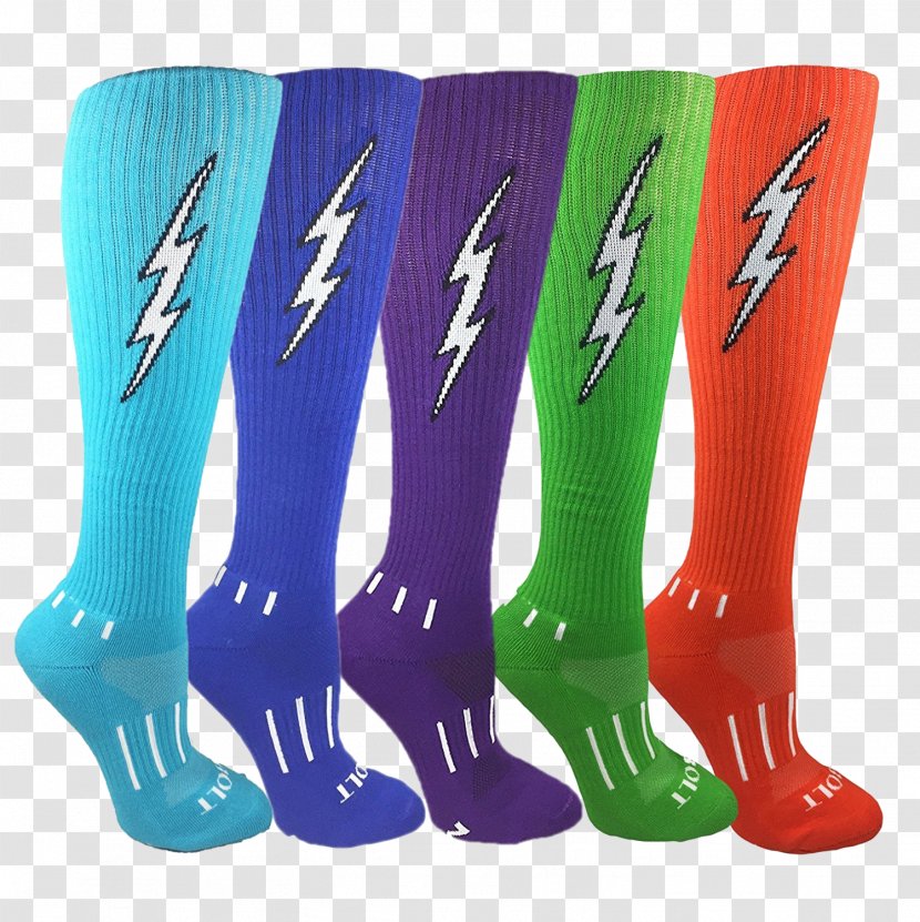 Dress Socks Knee Highs Shoe Wool - Cartoon - Christmas Colored Transparent PNG