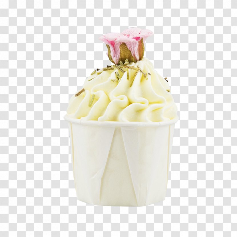 Sundae Ice Cream Cones Cupcake Buttercream - Yellow - Apple Blossom Transparent PNG