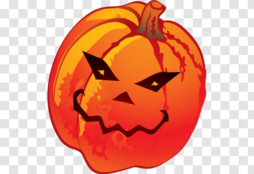 Jack-o'-lantern Pumpkin Halloween Clip Art - Smile Transparent PNG