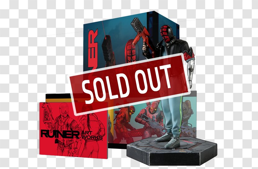 Ruiner Figurine Super Mario Odyssey PlayStation 4 Statue - SOLD OUT Transparent PNG