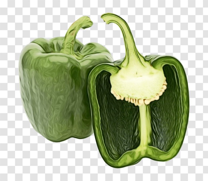 Bell Pepper Vegetable Pimiento Peppers And Chili Plant - Food Natural Foods Transparent PNG