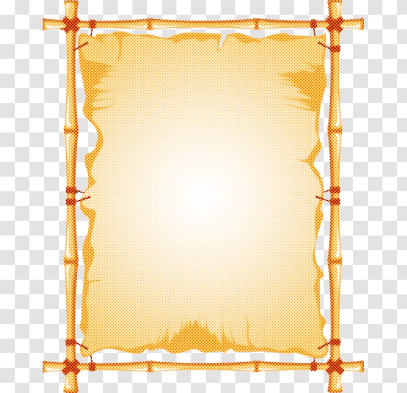 Background Yellow Frame - Rectangle Picture Transparent PNG