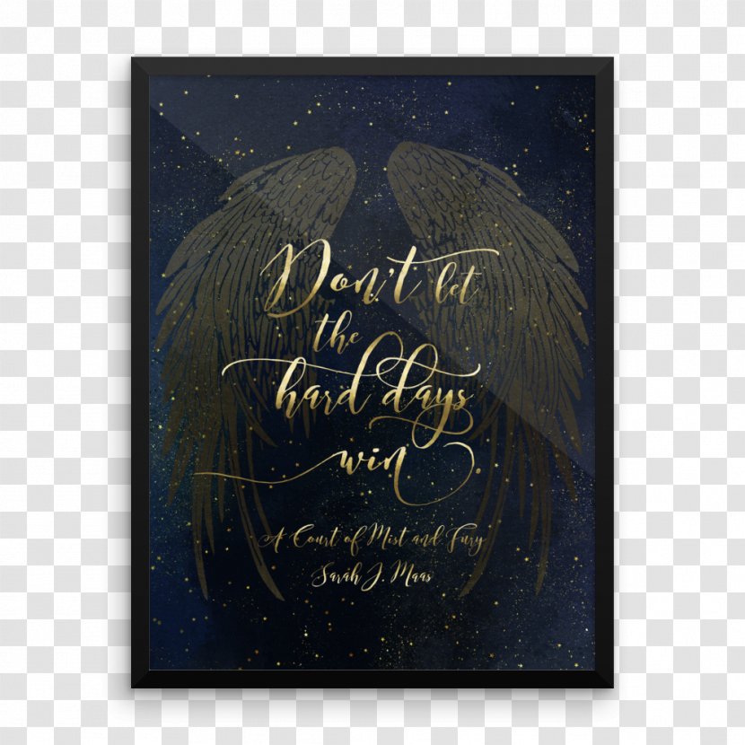 A Court Of Mist And Fury Wings Ruin Thorns Roses T-shirt Una Corte De Niebla Y Furia - Throne Glass Series Transparent PNG