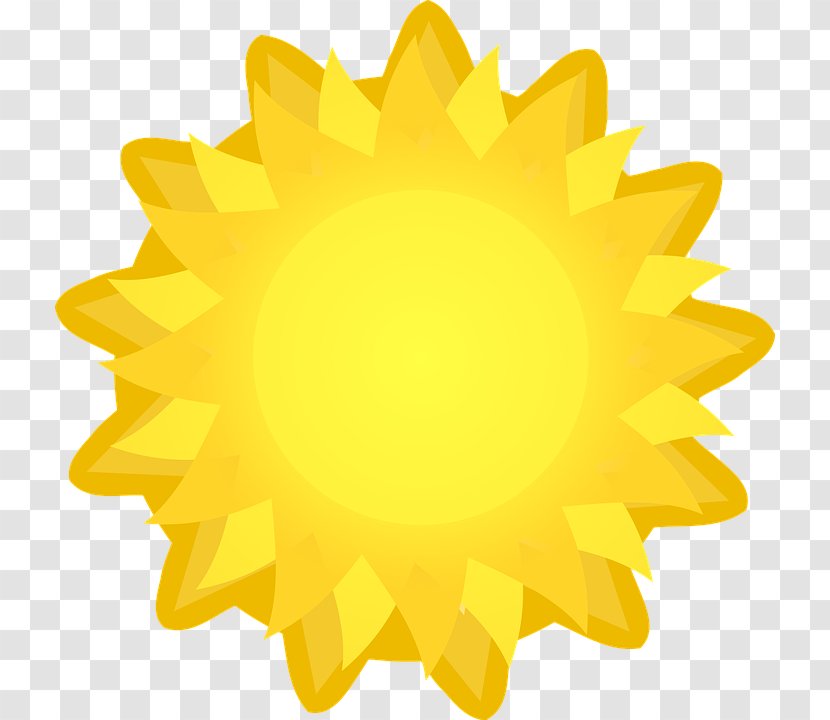 Sun Clip Art - Flower - Explosion Stickers Yellow Sunflowers Transparent PNG