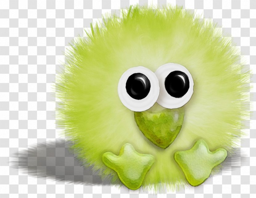 Green Cartoon Yellow Animation Snout - Paint - Smile Transparent PNG