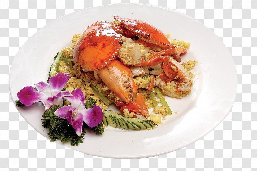 Thai Cuisine Crab Curry Chinese Vegetarian - Food Transparent PNG