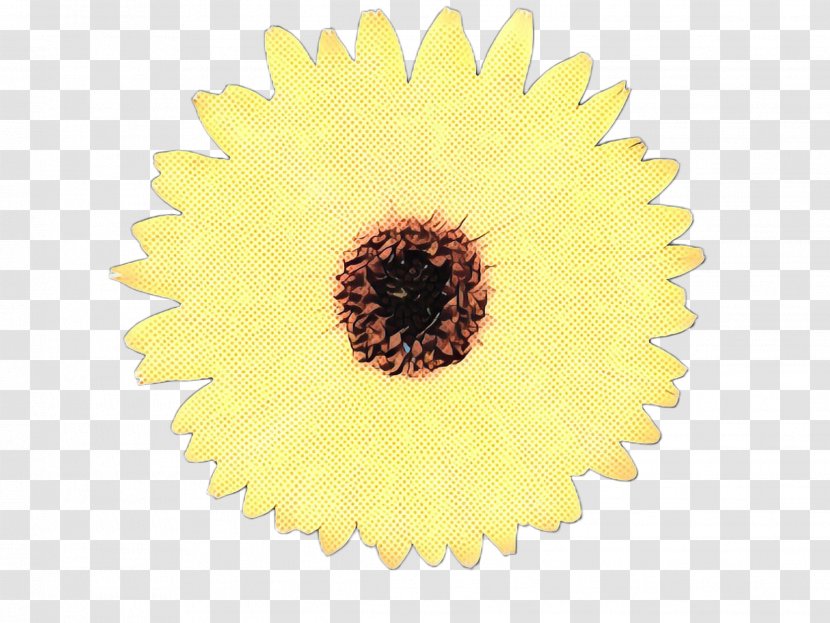Sunflower - Retro - Daisy Family Petal Transparent PNG