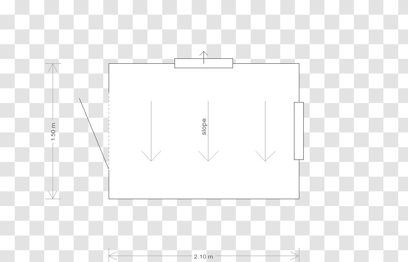 White Furniture Diagram - Design Transparent PNG