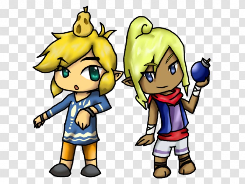 Link The Legend Of Zelda: Wind Waker Tetra - Drawing - Haohmaru Transparent PNG