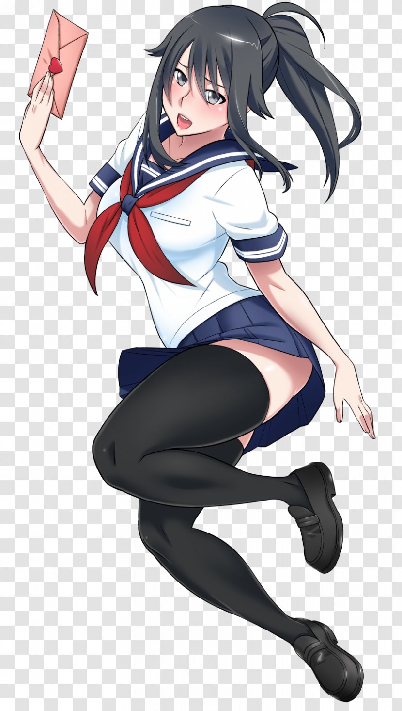 Yandere Simulator YouTube Video Game - Cartoon - Youtube Transparent PNG