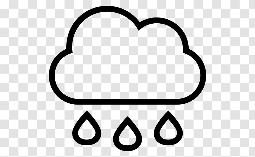 Weather Rain Cloud Symbol - Falling Money Transparent PNG