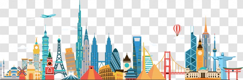 Tourism Vector Graphics Travel Image Stock Illustration - Skyline And Llc - Agent Transparent PNG
