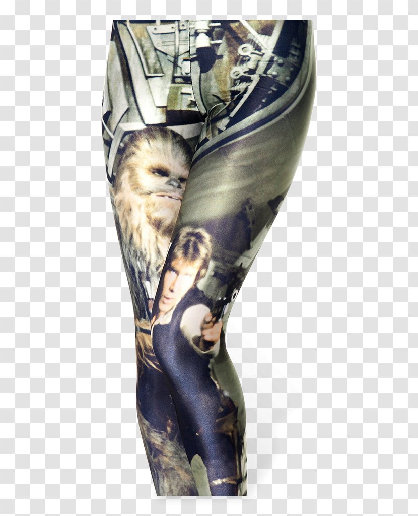 Han Solo Leggings Chewbacca Clone Trooper R2-D2 - Star Wars Transparent PNG