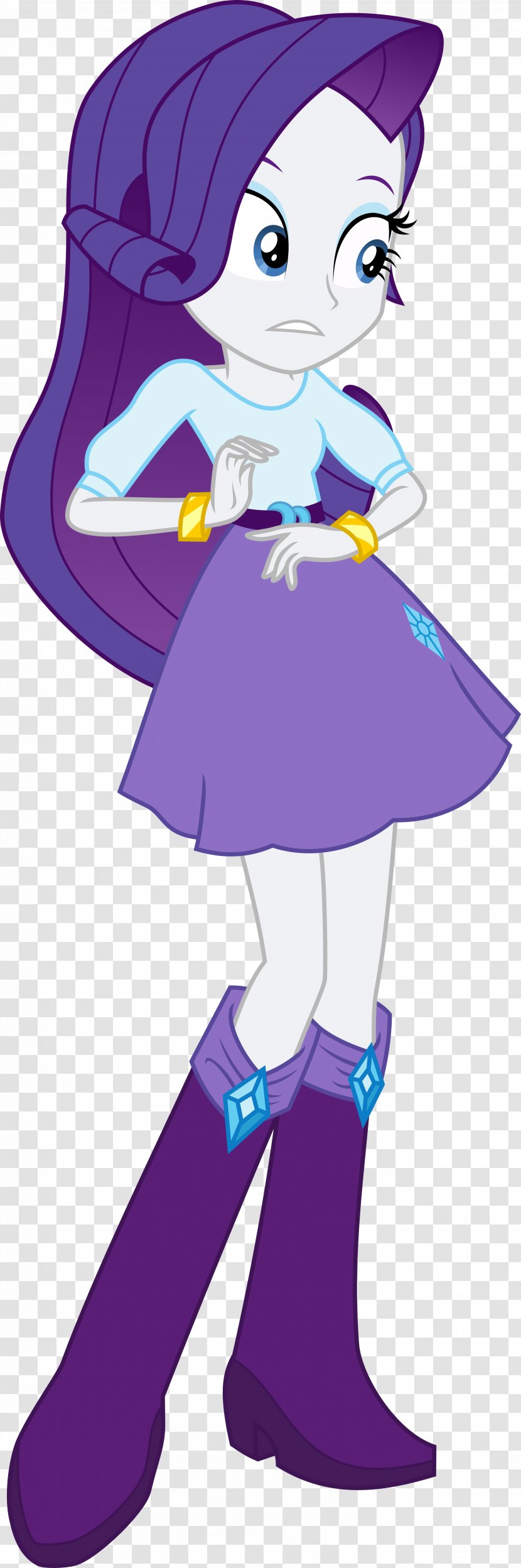 Rarity My Little Pony: Equestria Girls Art - Frame - Silhouette Transparent PNG