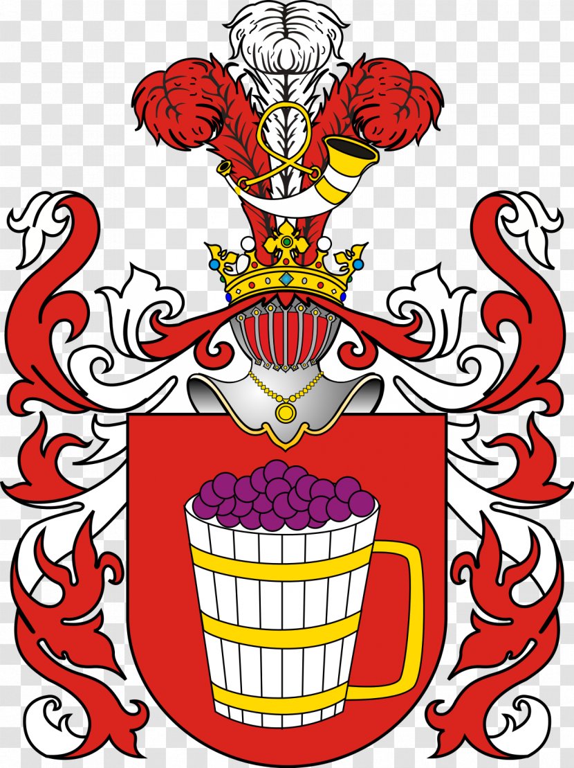 Polish Heraldry Klamry Coat Of Arms Szlachta Leliwa - Tree - Flower Transparent PNG
