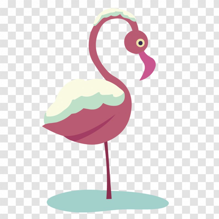 Flamingo Clip Art - Bird - On Cartoon Flamingos Transparent PNG