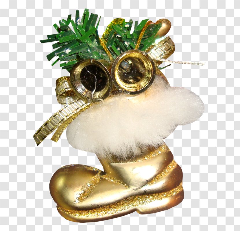 Christmas Ornament Day Decoration Snowman Clip Art - Watercolor - Gold Shoes Transparent PNG